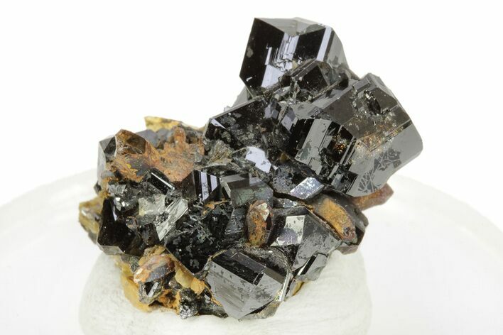 Gemmy Cassiterite Crystals on Quartz - Viloco Mine, Bolivia #246706